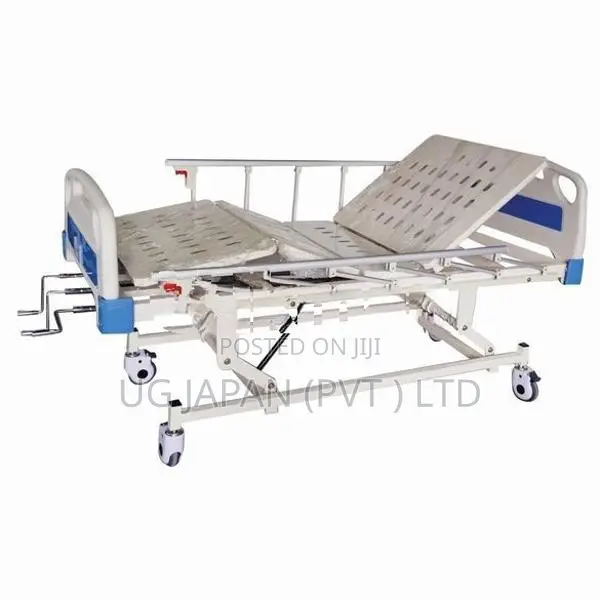 Hospital Bed Three Function Imported Bran New with Mattress