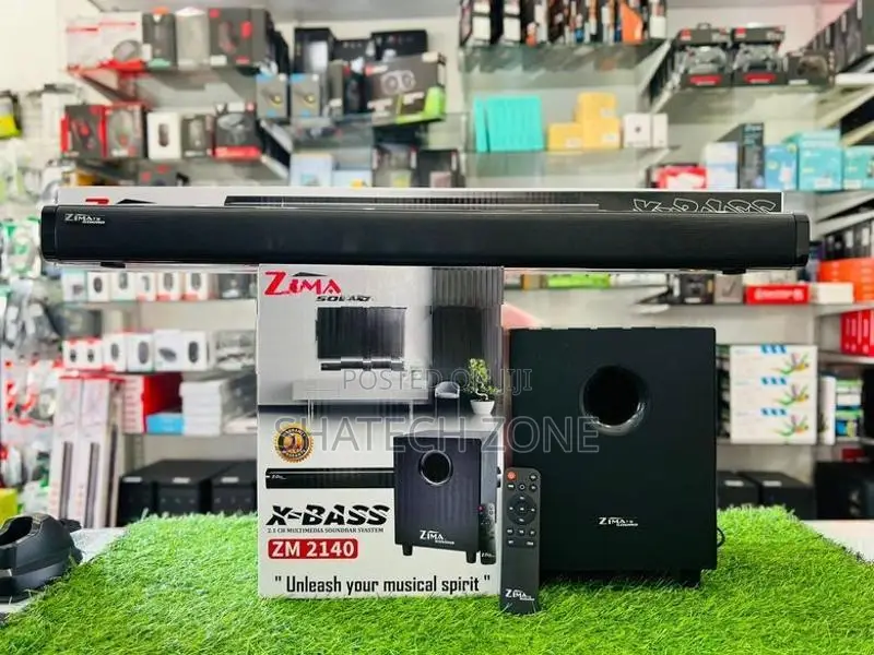 Soundbar Speaker + Subwoofer X-Bass|BT|AUX|USB (Super Bass) ZM 2140
