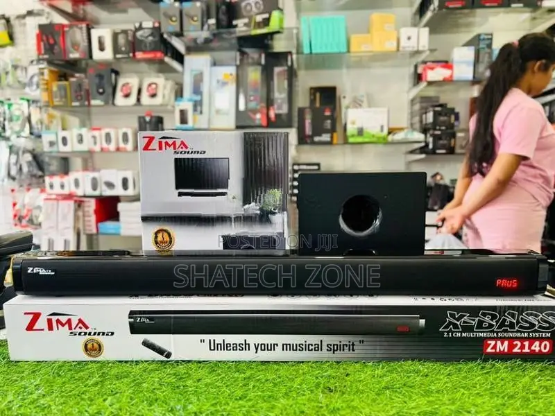 Soundbar Speaker + Subwoofer X-Bass|BT|AUX|USB (Super Bass) ZM 2140