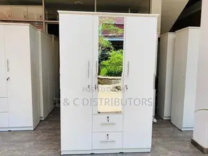 72*48 3 Door Glass with Wardrobe
