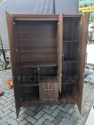 3 Door melamine wardrobes