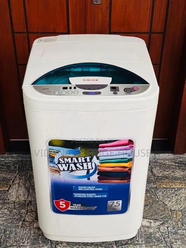 Singer Washing Machine Full Automatic 7.5KG