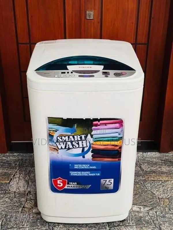 Singer Washing Machine Full Automatic 7.5KG