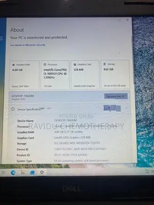 Dell Core i3 10th Gen Laptop
