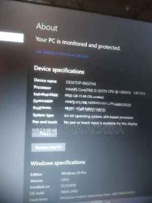Sony i3 3rd Gen Laptop