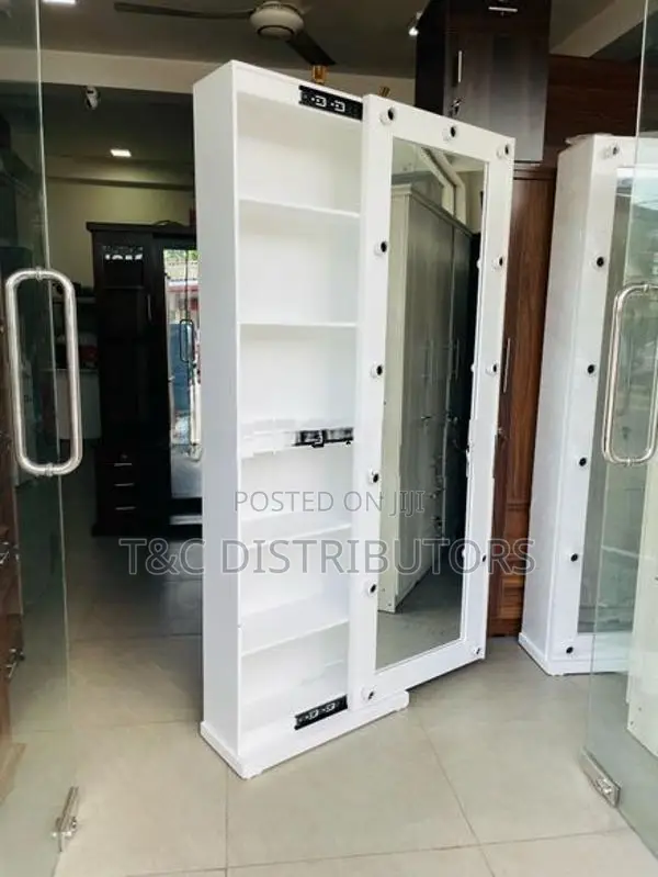 Sliding Box Mirror Table