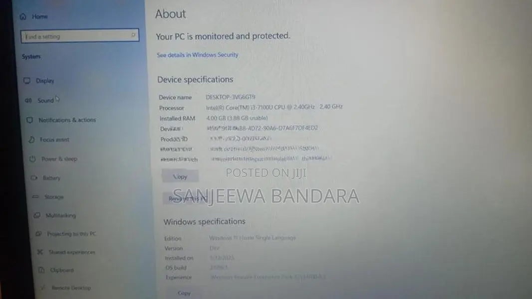 Asus i3 7th Gen Laptop