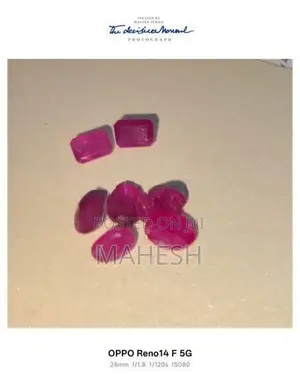 Natural Ruby Gemstones 1-2 CT