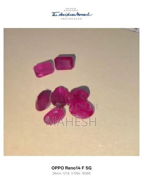 Natural Ruby Gemstones 1-2 CT