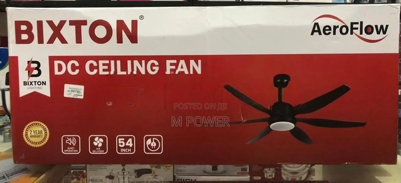 Decofan 6 Blade Fan (se06-54 Black without Light)