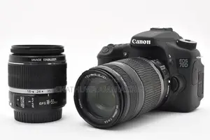 Canon EOS 70D with Double Zoom Kit (Shutter Count 600 Only)