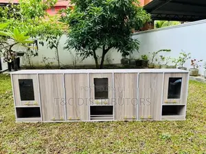 Melamaine 7 Door Pantry Cupboard