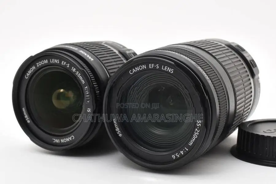 Canon EOS 70D with Double Zoom Kit (Shutter Count 600 Only)