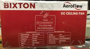 Bixton Decofan 5 Blade Fan (se01 -56 White with Light)