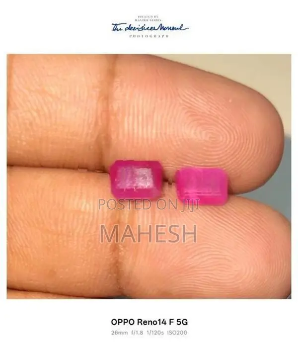 Natural Ruby Gemstones 1-2 CT