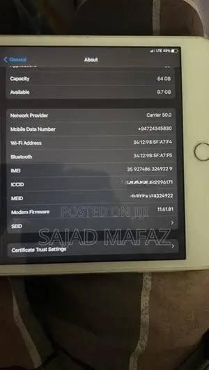 Apple iPad Mini 4