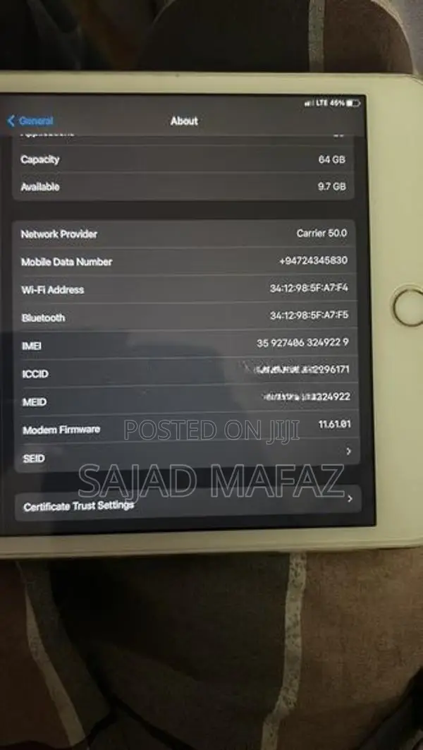Apple iPad Mini 4