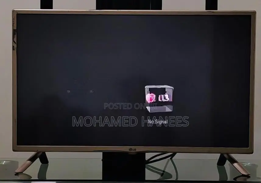 LG Smart TV with Temperd Glass Stand