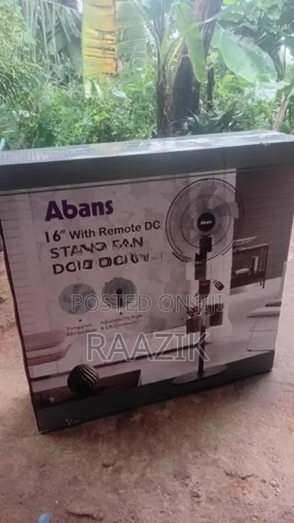 Abans Remote Cooling Stand Fan