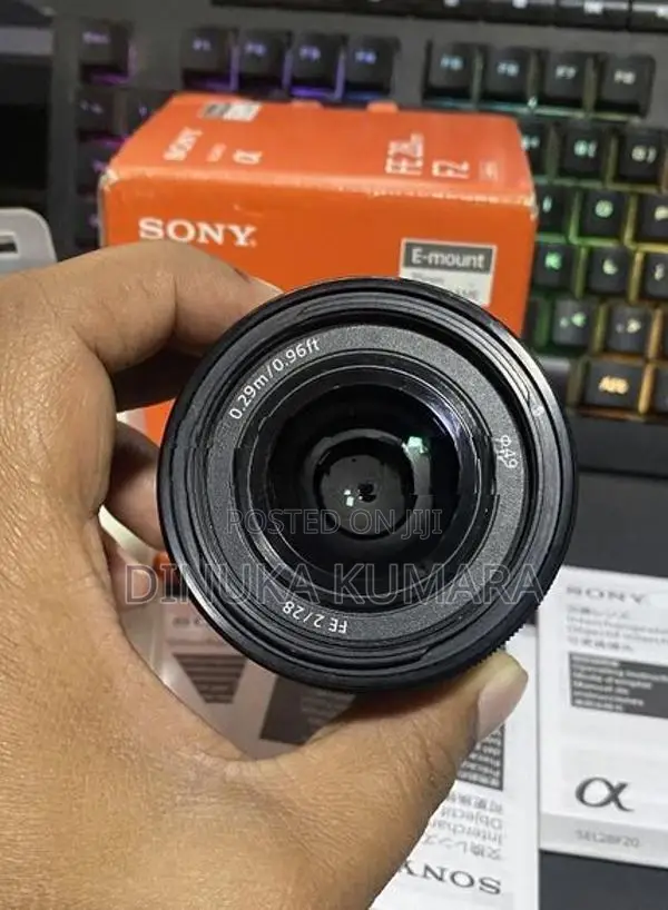 FE 28mm F/2 Sony Lens