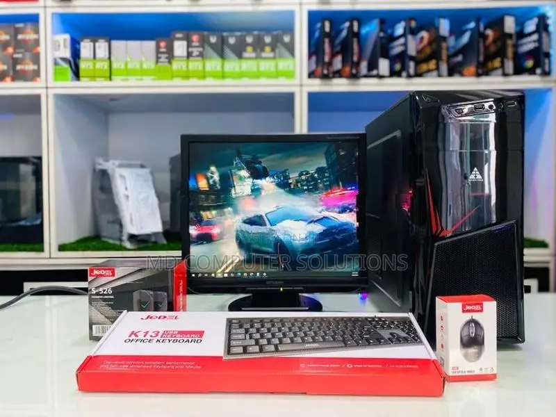 INTEL CORE I5 4TH GEN DESKTOP FULL SET COMPUTER WITH 17 INCH MONITOR