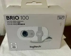 Logitech Brio 100 Full HD Webcam White