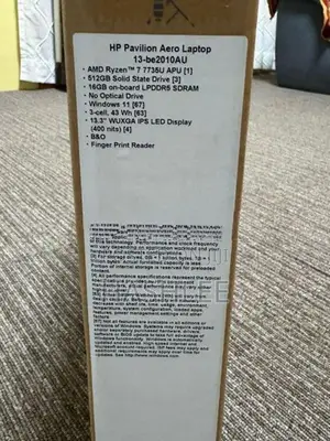 HP Pavillion Aero Laptop