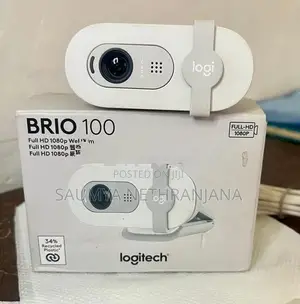 Logitech Brio 100 Full HD Webcam White