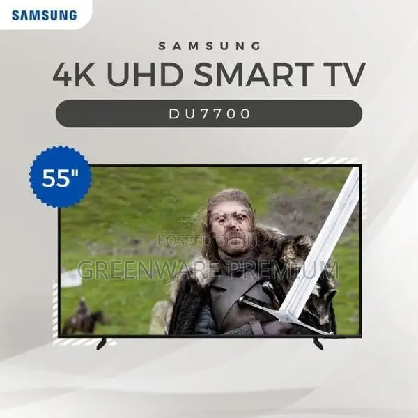 Samsung 55 Inch 4K Smart TV (DU7700)