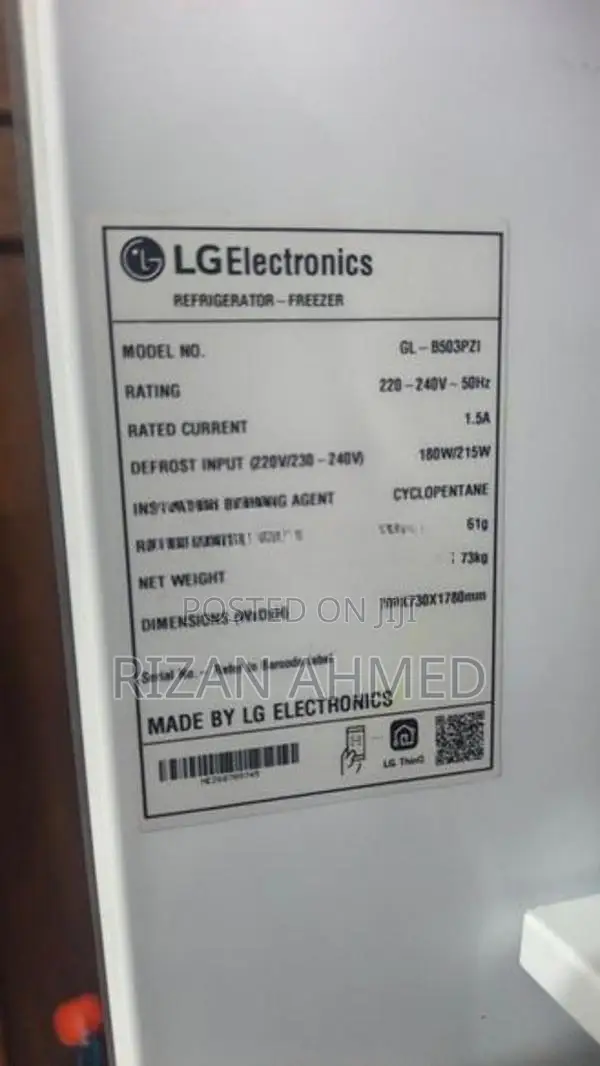 LG Refrigerator
