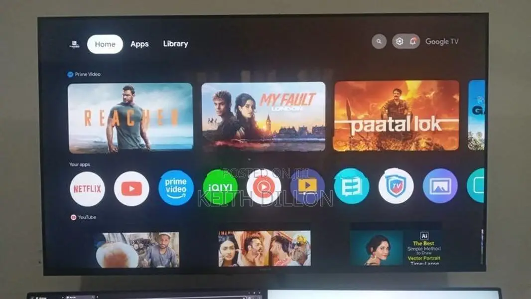 Singer 55-Inch 4K HDR Google TV