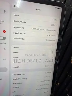 Apple iPad Pro 2021 M1 Chip 11-inch 3rd Gen WiFi 512GB Gray