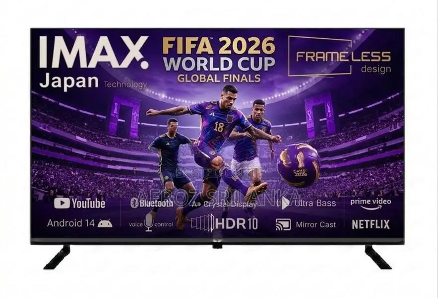 Frameless IMAX 55'' UHD Smart 4K TV With Voice Control