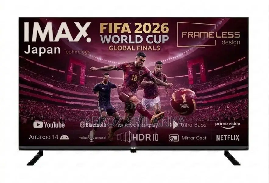IMAX UHD 43'' 4K QLED Smart TV with Voice Control