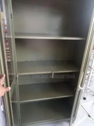6 by 3 Steel Glass Office Cupboard