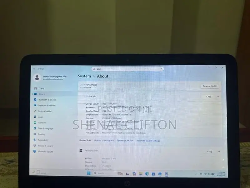 HP Intel Core i3 7th Gen Laptop