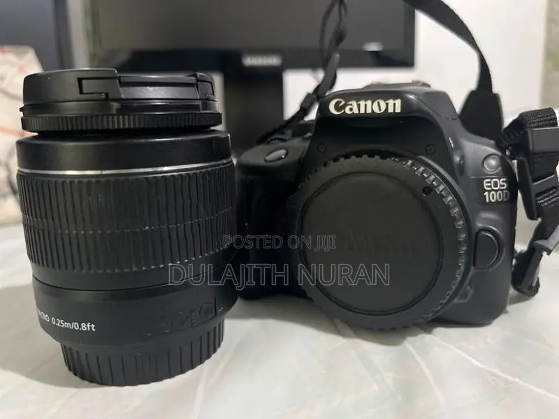 Canon 100D Camera with Lens