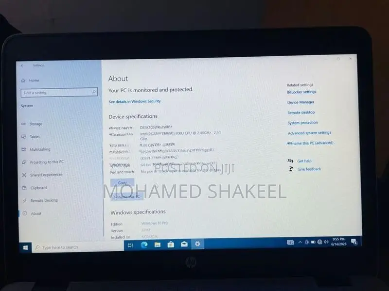 HP i5- 6300U 6th Generation