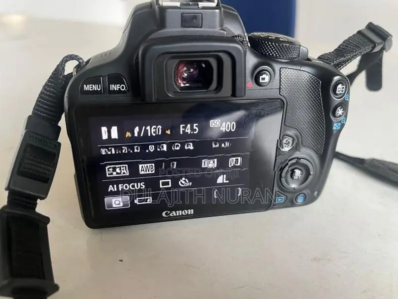 Canon 100D Camera with Lens