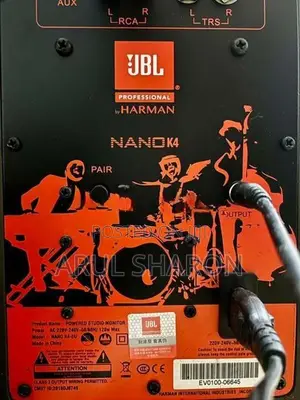 JBL Nano K4 4-Inch Powered Full-Range Recording Studio Reference Speak