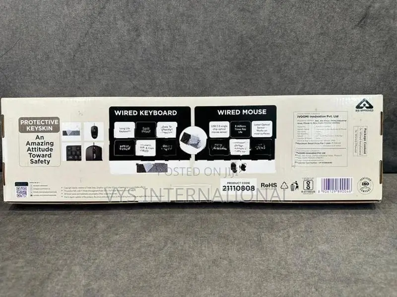 Keyboard Mouse Combo Pack iVOOMi