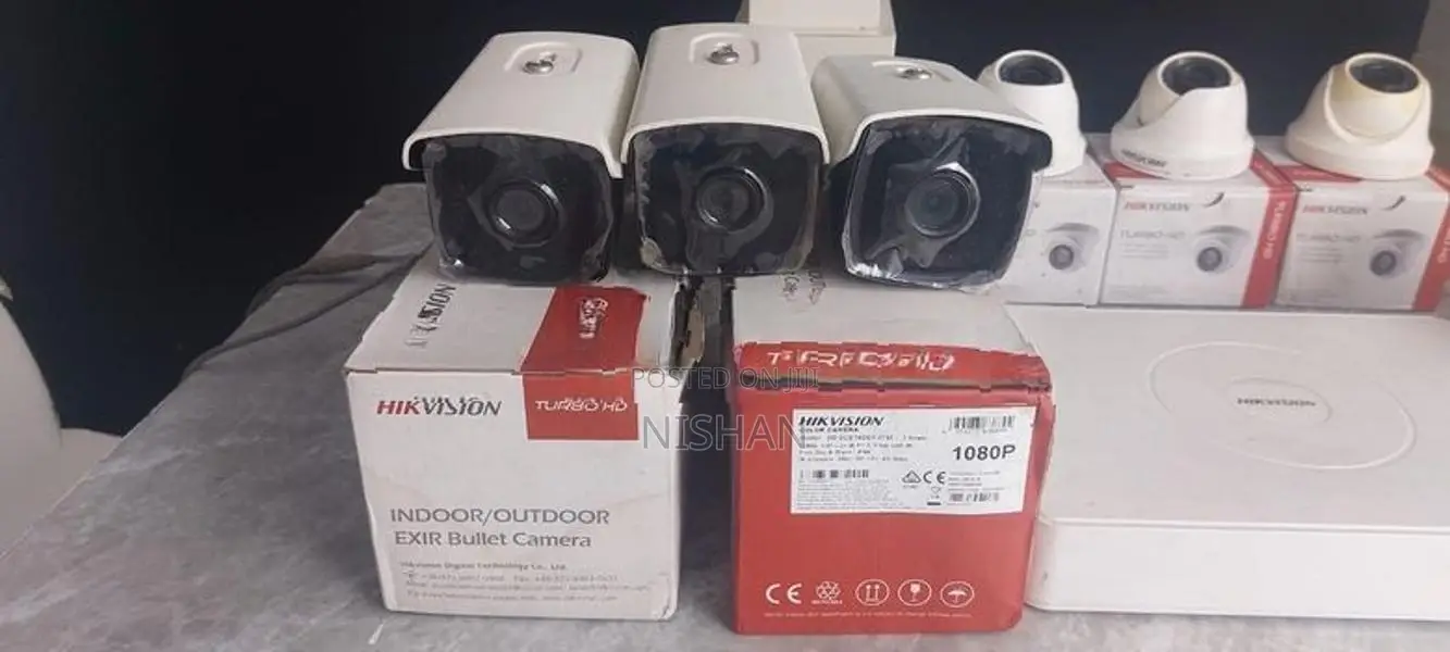 Hikvision 16 Channel DVR with CCTV Camera Set
