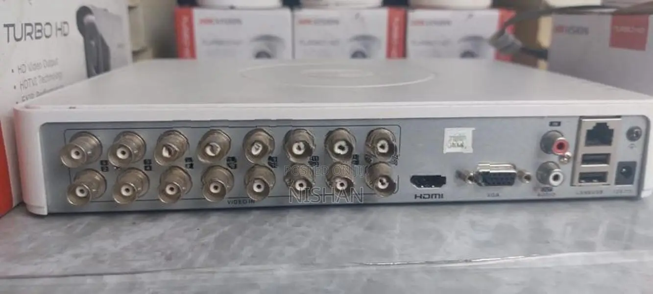 Hikvision 16 Channel DVR with CCTV Camera Set