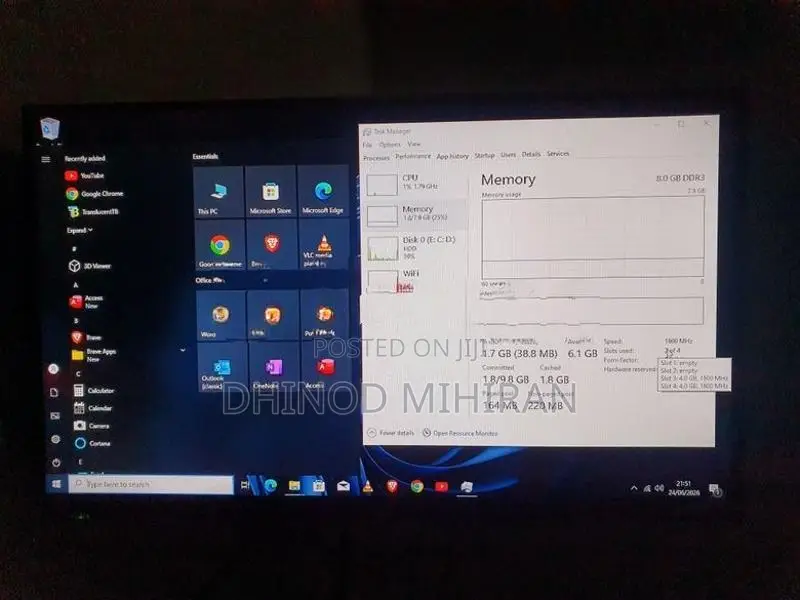 i5-3470 8GB 500GB CPU Windows 10 Pro