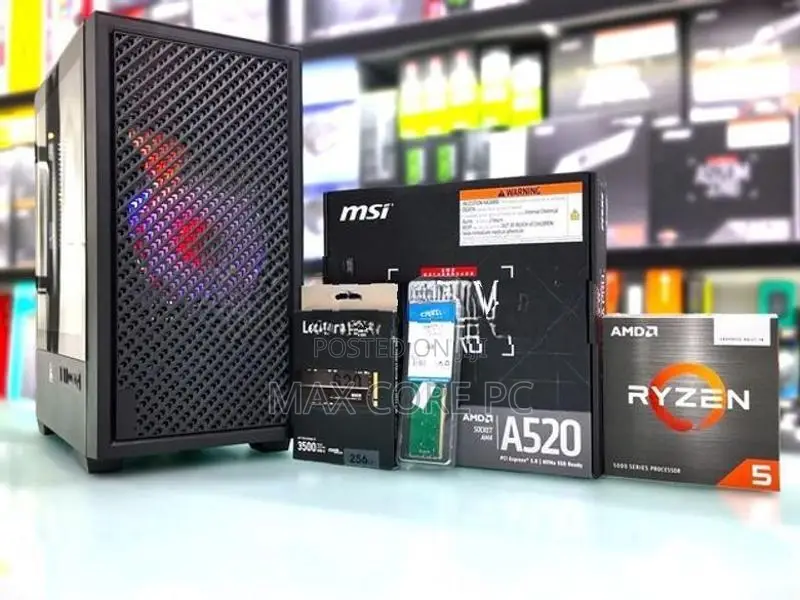 Assemble PC AMD Ryzen 5 3400G 8GB RAM 256GB NVME SSD Brand New