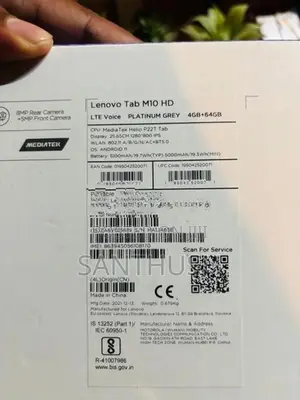 Lenovo Tab M10 HD