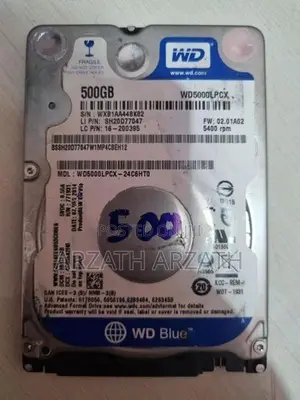 500GB WD Laptop Hard Disk