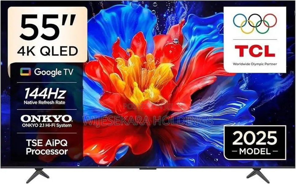 TCL 55" P8K 4K HDR QLED Google Smart TV