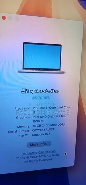 Apple MacBook Pro 15inch I7