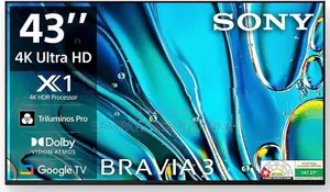 Sony Barvia-3 43 inch 4K Smart Android Google TV
